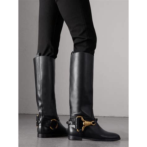 burberry equestrian boots sale|burberry combat boots.